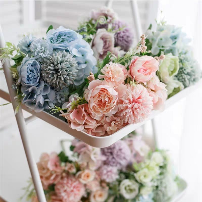 Realistische Künstliche Blumenstrauß Anordnung