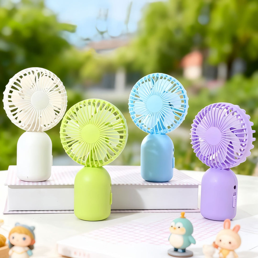 Damen Tragbarer USB Tischventilator mit flexiblem Kopf Karnz