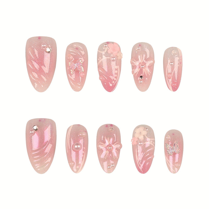 Glamouröse Press-On-Nagelspitzen