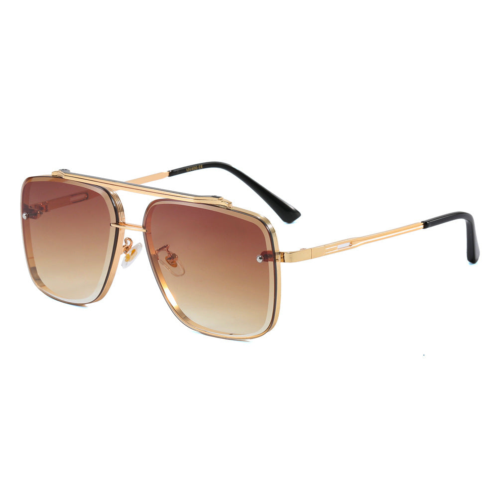 Damen elegante quadratische Designer-Sonnenbrille Karnz
