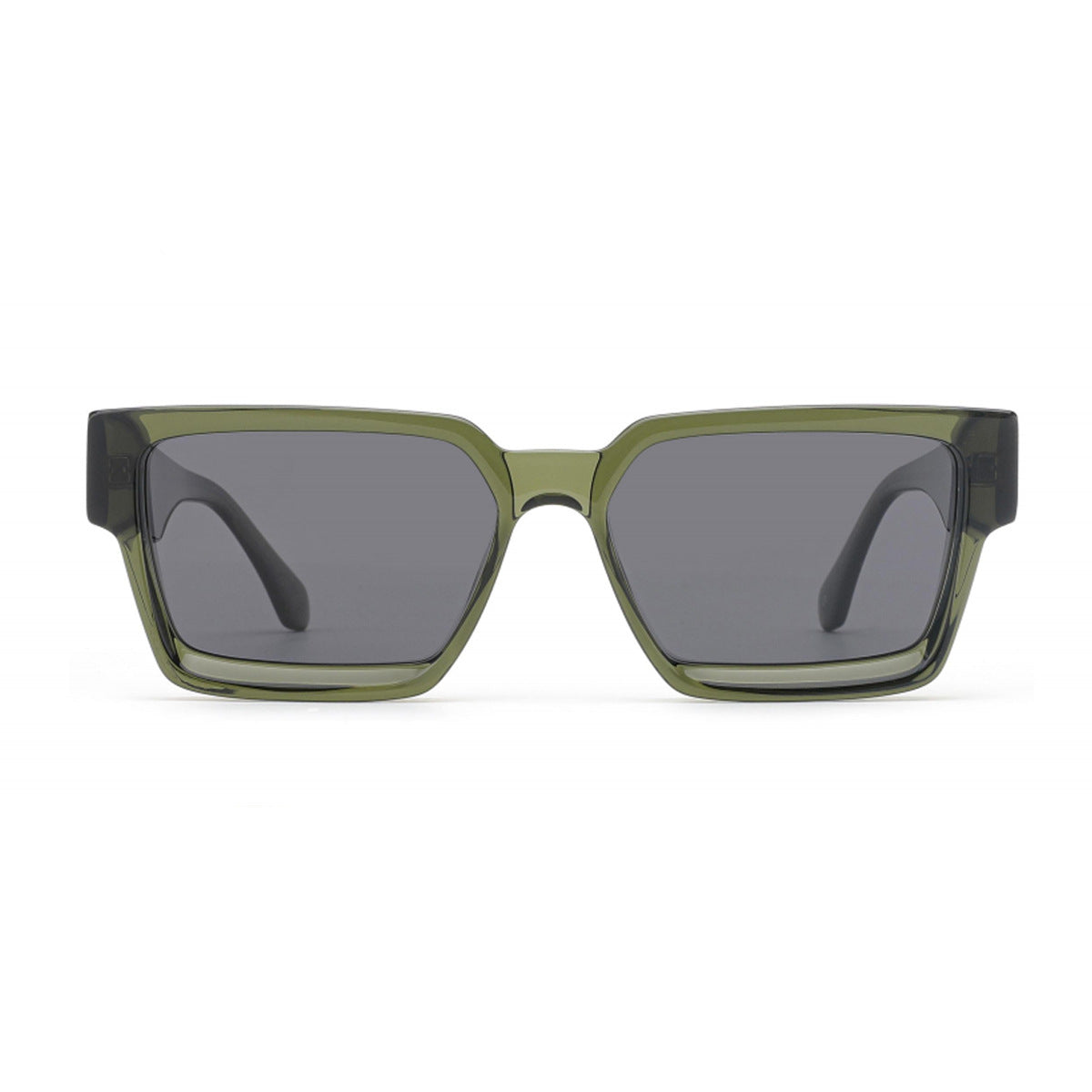 Damen modische Sonnenbrille im stilvollen Design mit breitem Rahmen Karnz