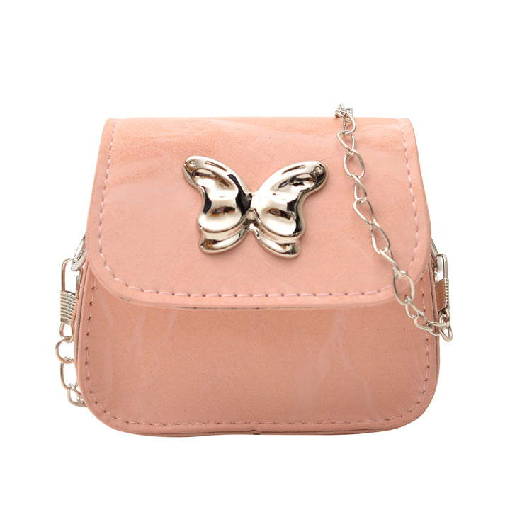 WoStylish Schmetterlingsverschluss Mini-Handtasche Karnz