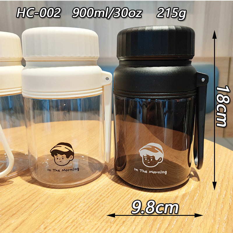 Damen kreative Trinkflasche mit praktischem Auslaufschutz Karnz