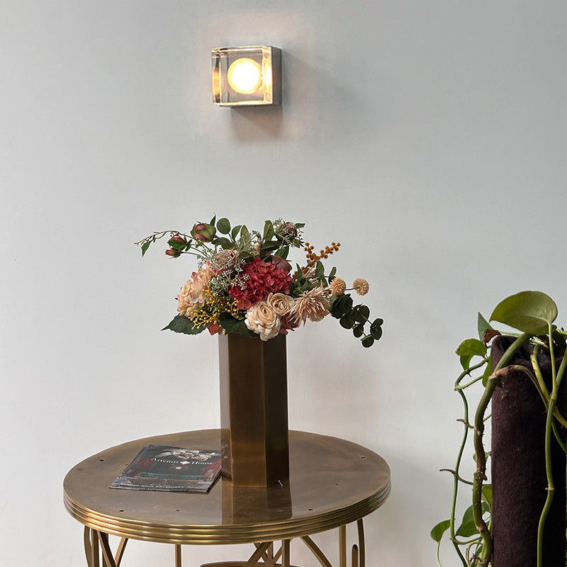 Quadratische LED-Deckenleuchte