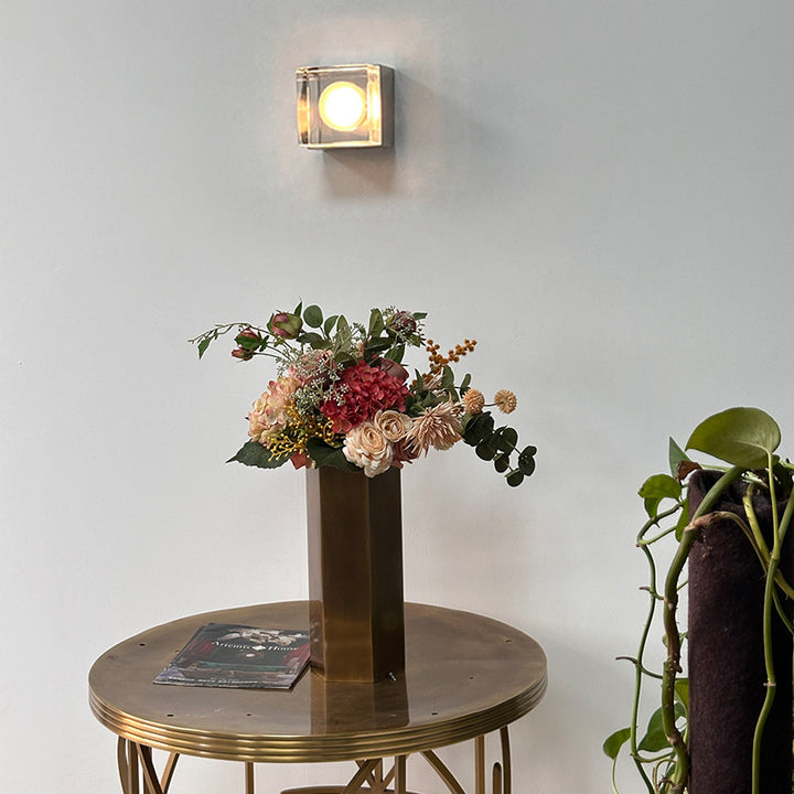 Quadratische LED-Deckenleuchte