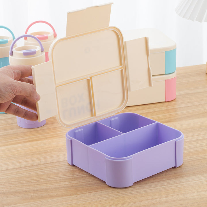 Isolierte Lunchbox-Set mit Wasserflasche