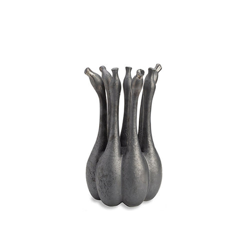 Künstlerischer skulpturaler Blumenhalter