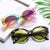 Damen Cat-Eye Sonnenbrille mit extravagantem Rahmen und UV-Schutz Karnz