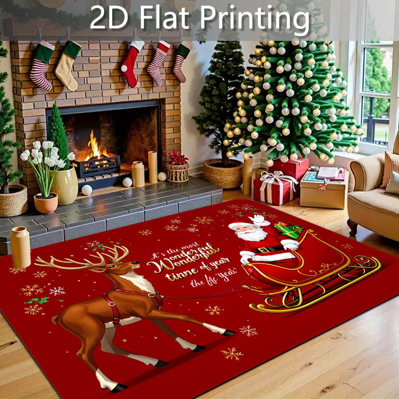 Weihnachtsindexierte dekorative Teppich Karnz
