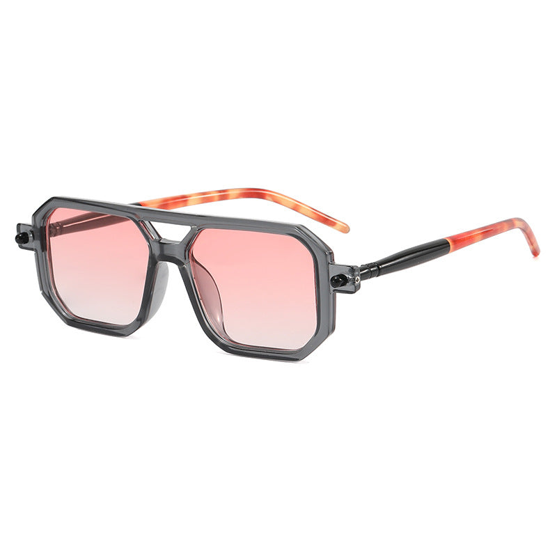 Damen modische Achteck Sonnenbrille Karnz