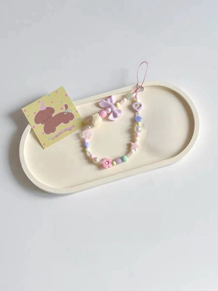 Verspielt Themed Beaded Charm Halskette Karnz