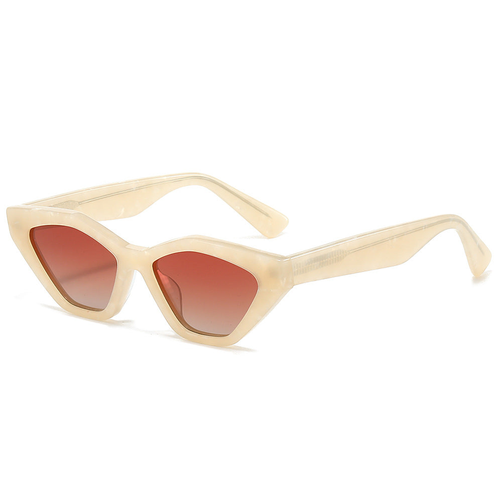Damen Cat-Eye Sonnenbrille mit einzigartigem Design und hochwertigem UV-Schutz Karnz