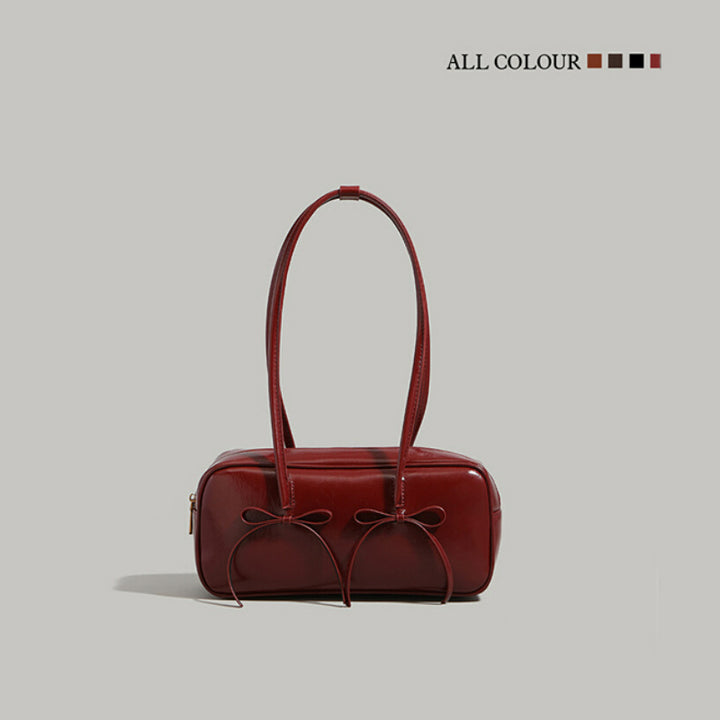 Stylische Leder Tote Karnz