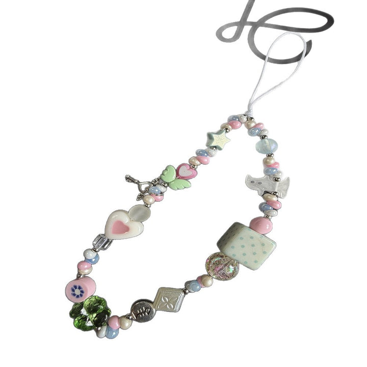 Dekorative Perlen Charm Halskette Karnz 1790135825