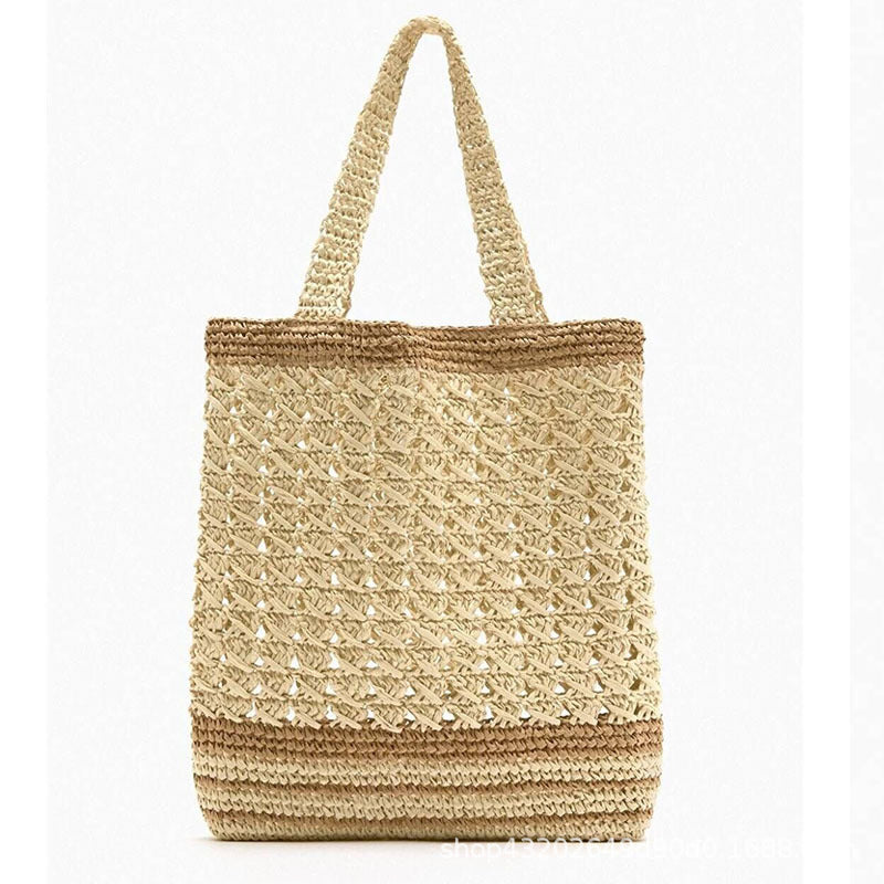 Damen Handgeknüpfte Korbtasche mit elegantem Design Karnz