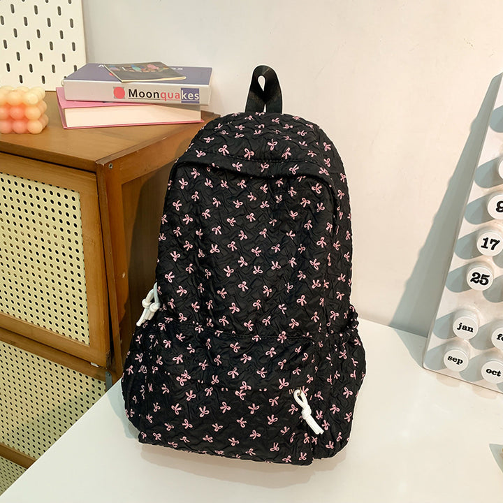 Gestepptes floral gemustertes Rucksack Karnz