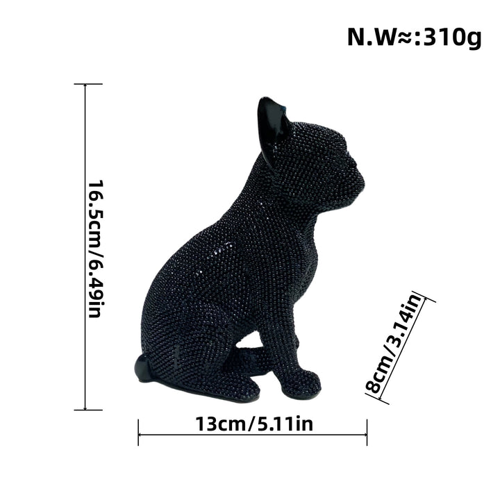 Dekorative Hundefigur im modernen Design Karnz