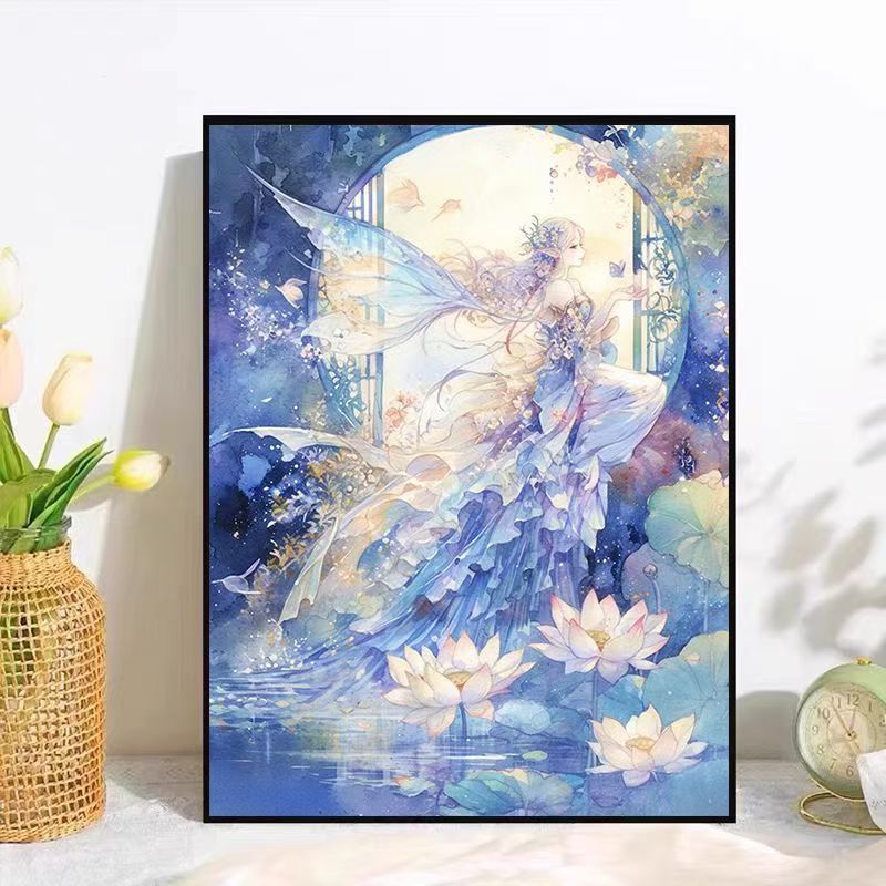 Ethereal Fantasy Kunstwerk Leinwanddruck Karnz