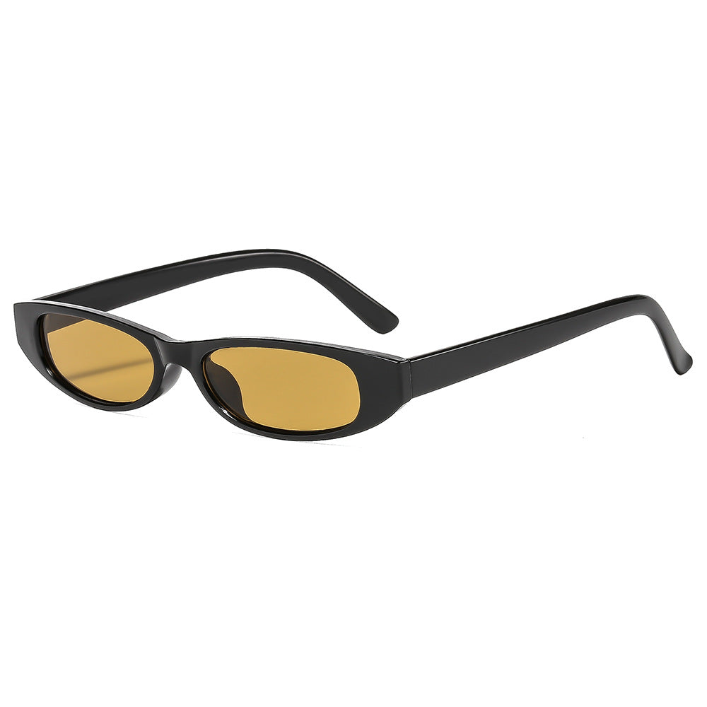 Damen trendige Cat-Eye Sonnenbrille im minimalistischen Design Karnz