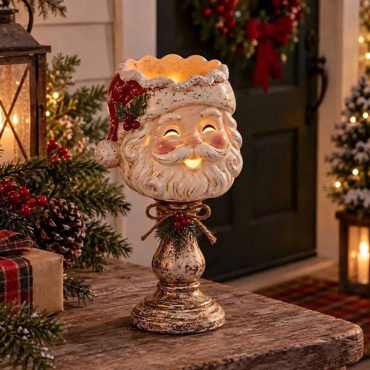 Dekorative Nussknacker-Tischlampe Karnz