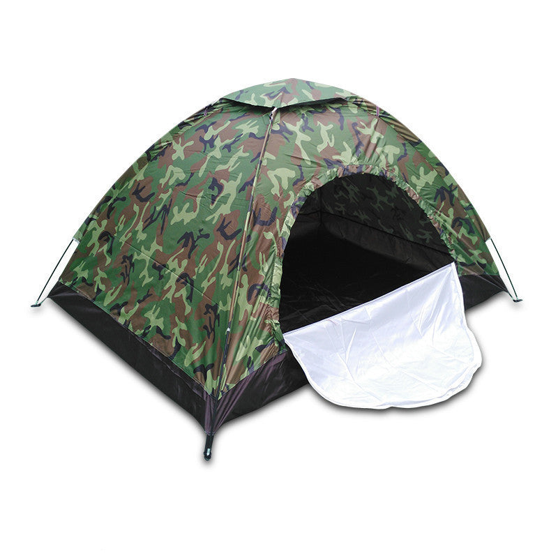 Unisex Tragbares Campingzelt mit Camouflage-Muster Karnz