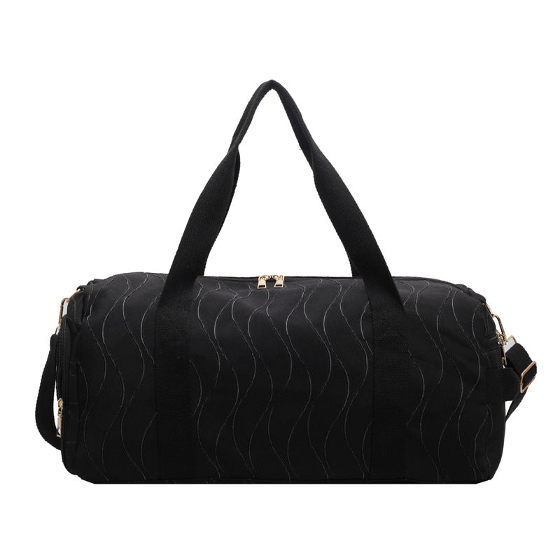 Elegante bestickte Sport-Duffel-Tasche Karnz