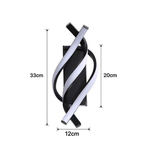 Moderne dekorative Wandlampe