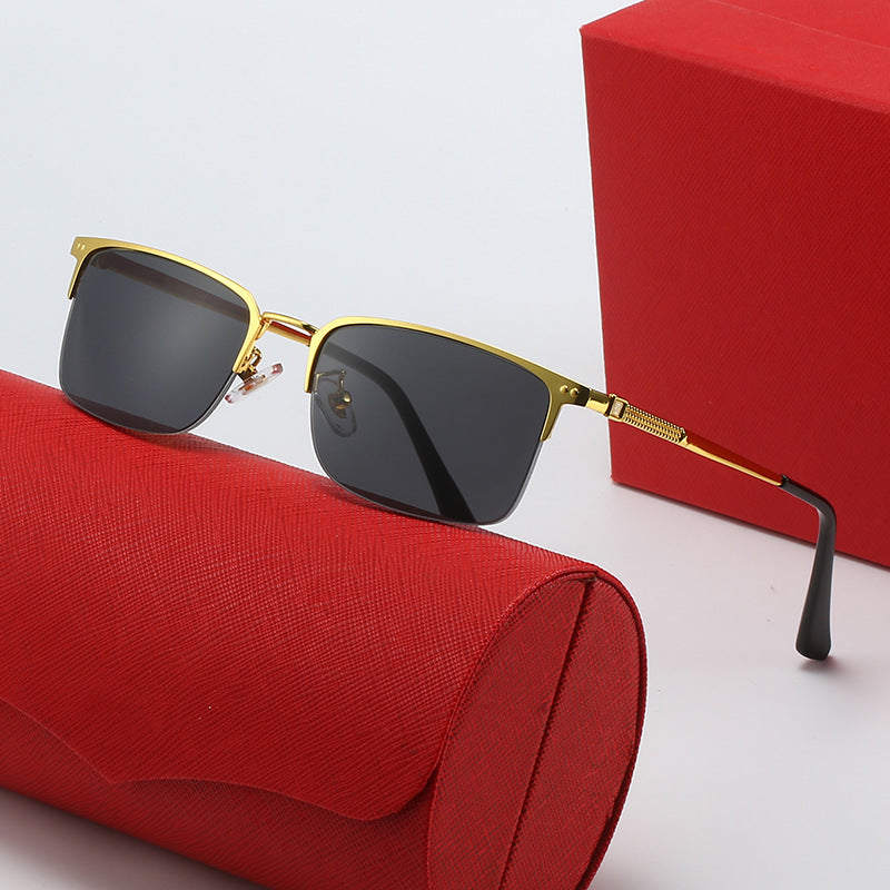 Damen elegante Korrektionsbrille mit hochwertigem Metallrahmen Karnz