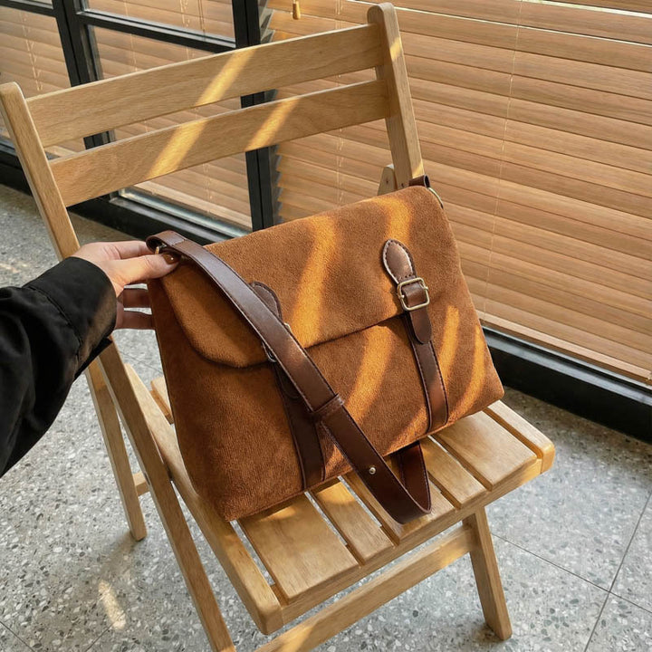 WoChic Vintage-Style Umhängetasche Karnz