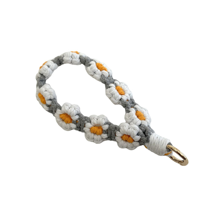 Floral Makramee Schlüsselanhänger Halter Karnz