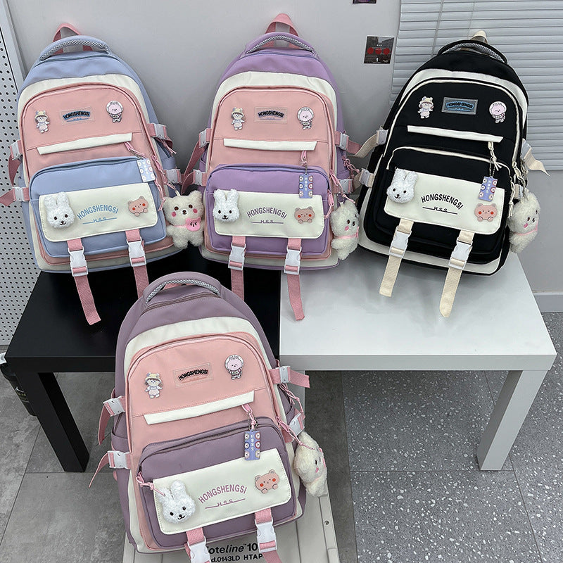 Süßer dekorativer Plüsch-Rucksack Karnz