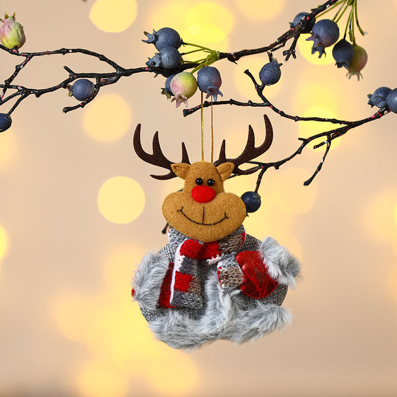 Festliches Rentier Ornament Karnz
