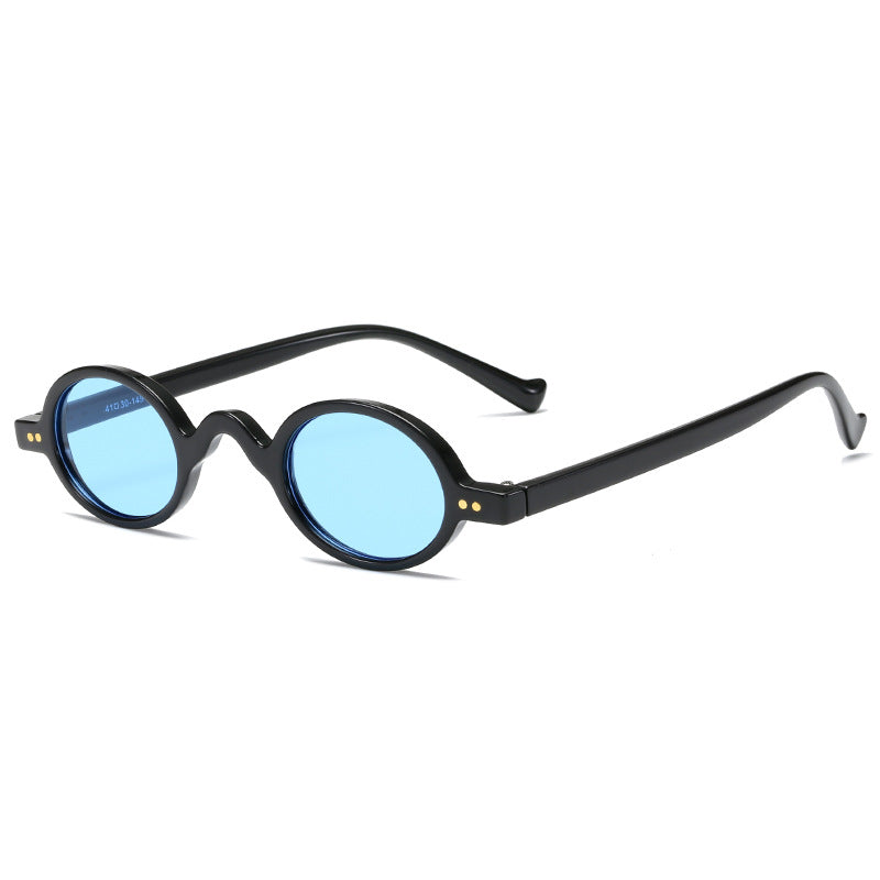 Damen runde Sonnenbrille im Retro-Stil Karnz