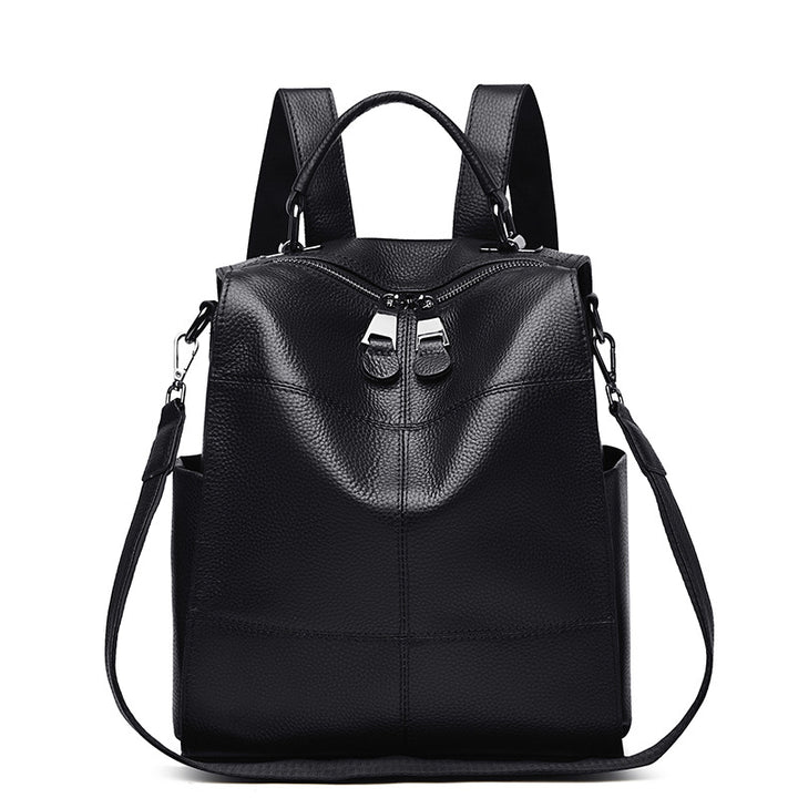 Vielseitiger Multifunktionaler Leder Rucksack Karnz