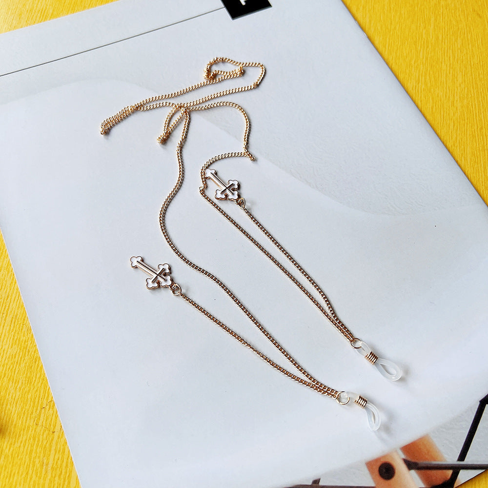 Stylische multifunktionale Brillenhalterkette Karnz