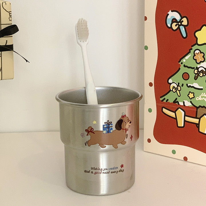 Zahnbürstenhalter mit Bezauberndem Hundedesign Karnz