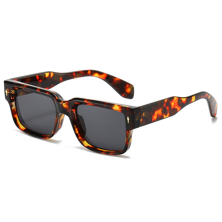 Bold Geometrische Quadratische Sonnenbrille Karnz