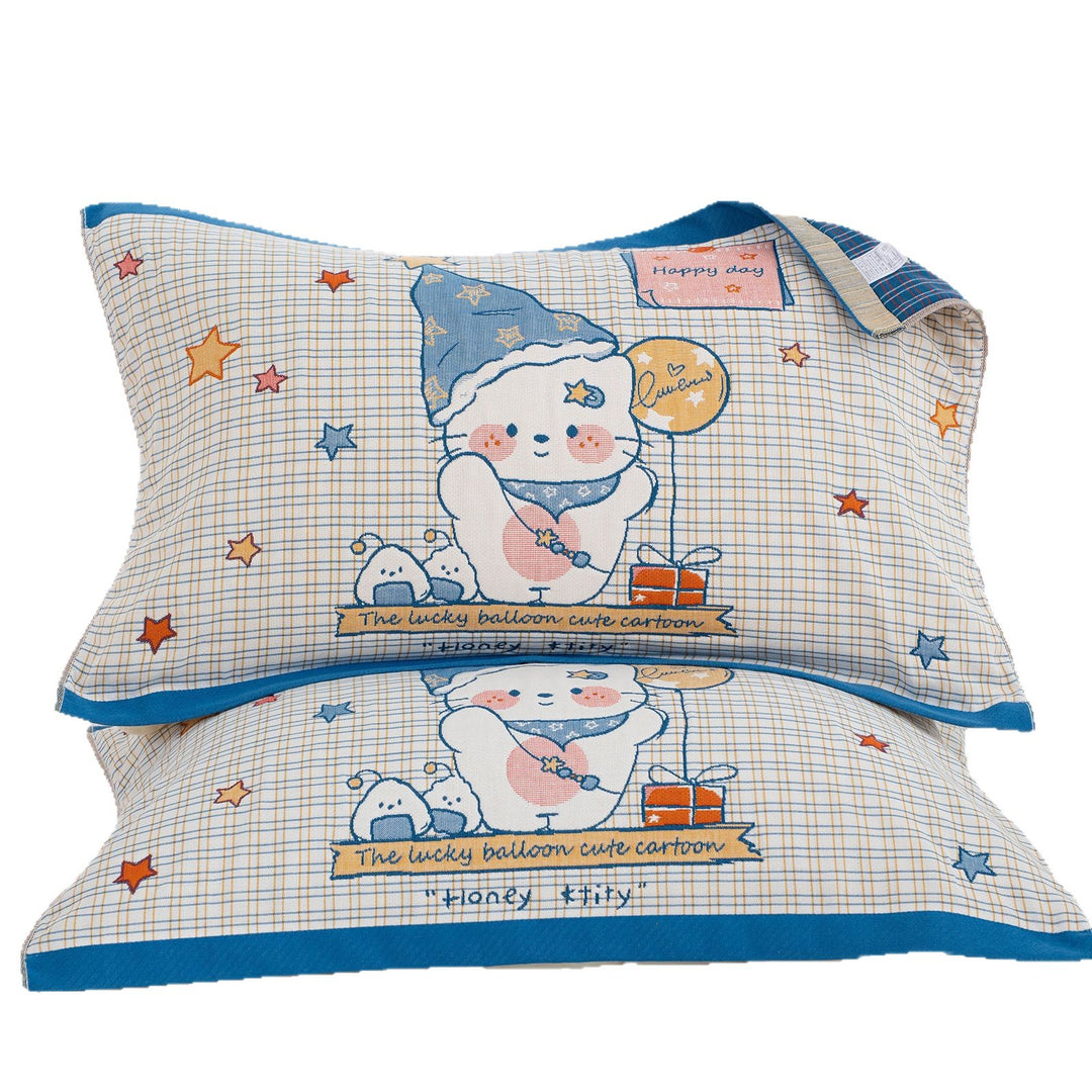 Damen Dekoratives Kissen mit fröhlichem Motiv Karnz