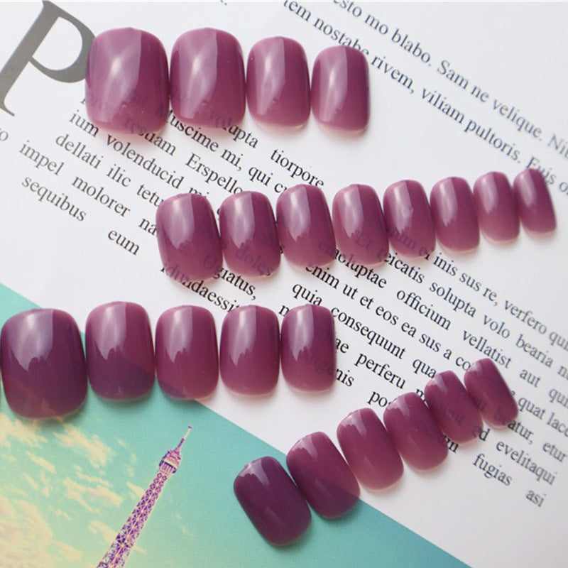 Elegantes Glänzendes Press-On-Nagelset 1790727522