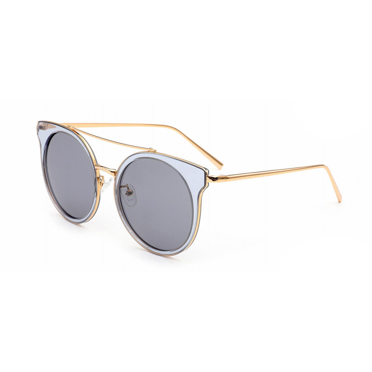 Damen modische Sonnenbrille mit innovativem Cat-Eye-Rahmen und hochwertigen Gläsern Karnz