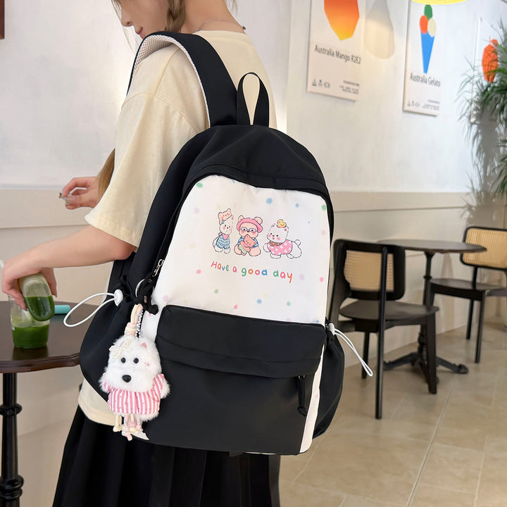 Süßer illustrierten Tier-Themen Rucksack Karnz