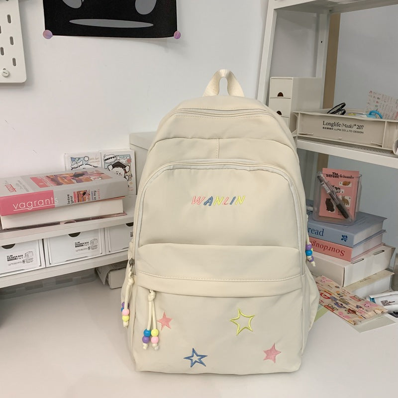Verspielter mit Sternen verzierter Rucksack Karnz