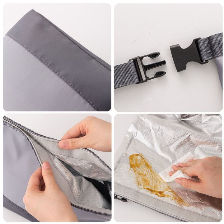 Isolierte Lebensmitteltrage Tasche Karnz