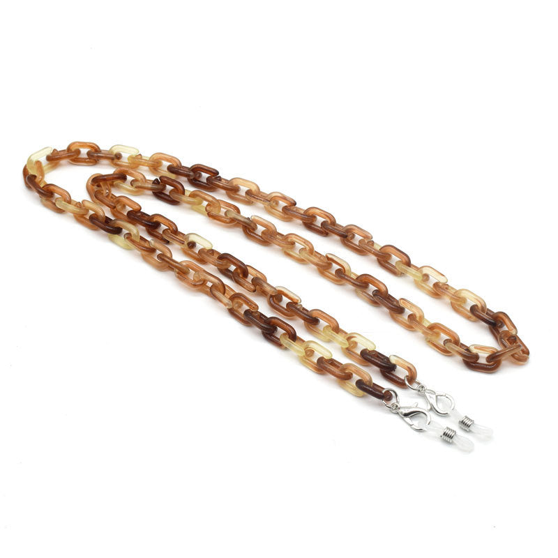 Chunky Statement Brillen Kette Karnz