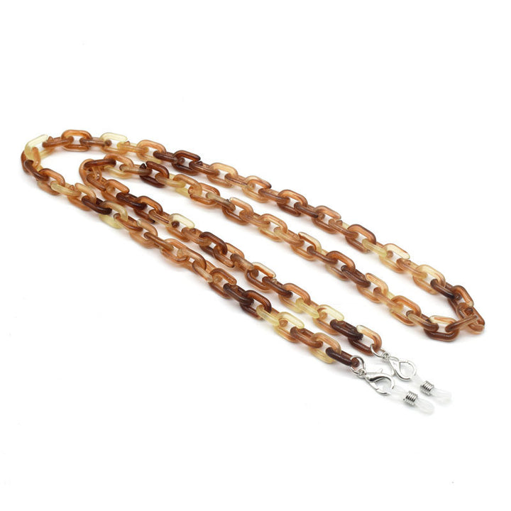 Chunky Statement Brillen Kette Karnz