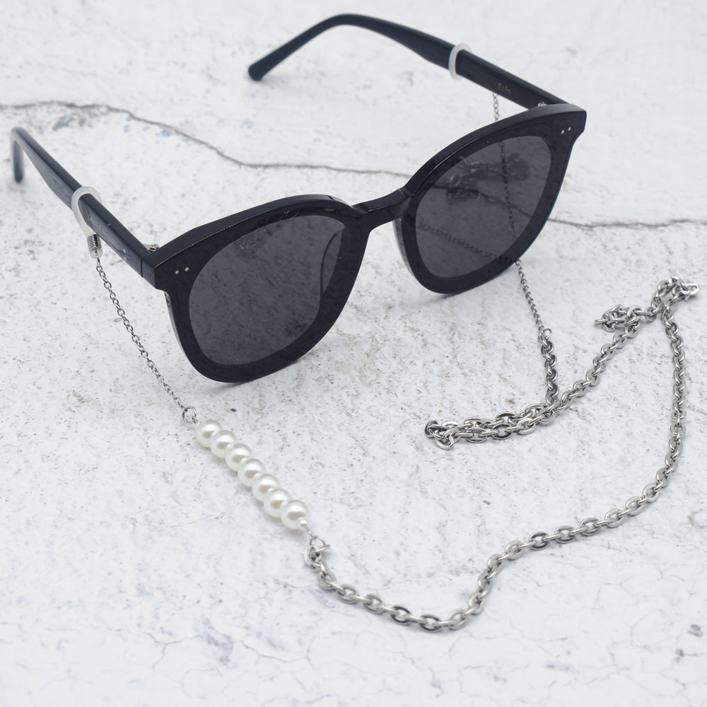 Elegante Perlenbead-Brillenhalterkette Karnz