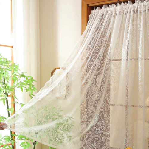 Home Decor Elegante Durchsichtige Vorhang