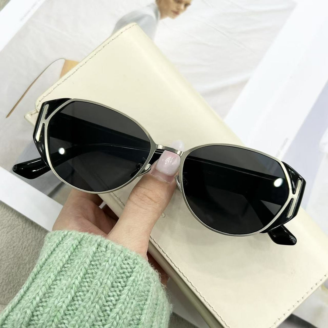 Schicke Schmetterling Cat Eye Sonnenbrille