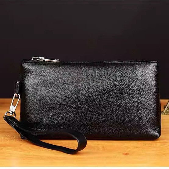 Premium Leder Reißverschlusstasche Karnz