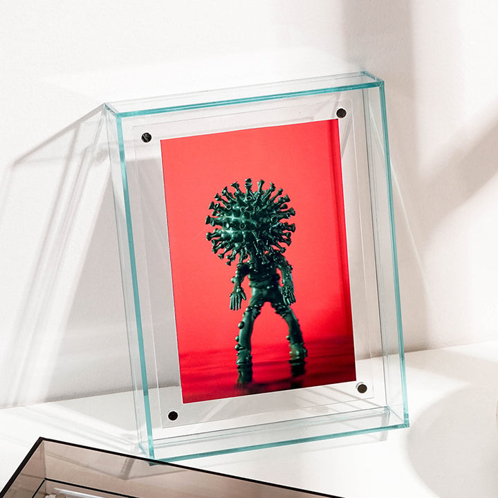 Künstlerischer Acryl-Displayrahmen für Wohnkultur